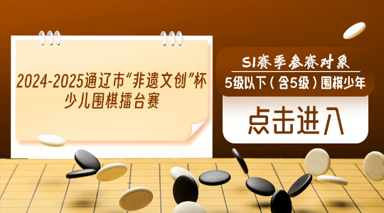 2024-2025通辽市“非遗文创”杯少儿围棋擂台赛